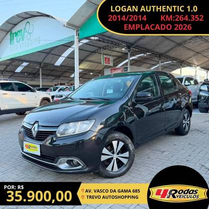 RENAULT LOGAN 1.0 AUTHENTIQUE 16V FLEX 4P MANUAL